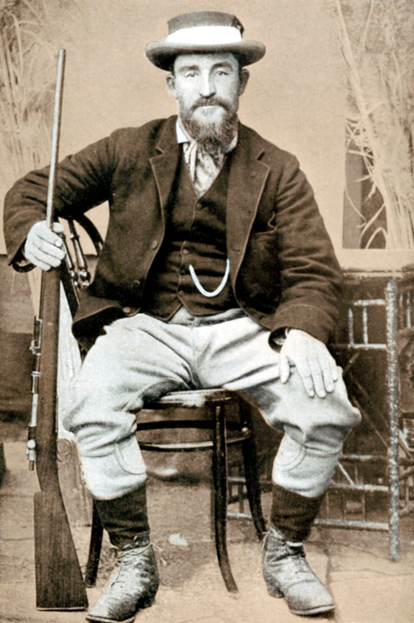 Christiaan de Wet, buurisotilas ja poliitikko, c1900 tekijältä Unbekannt