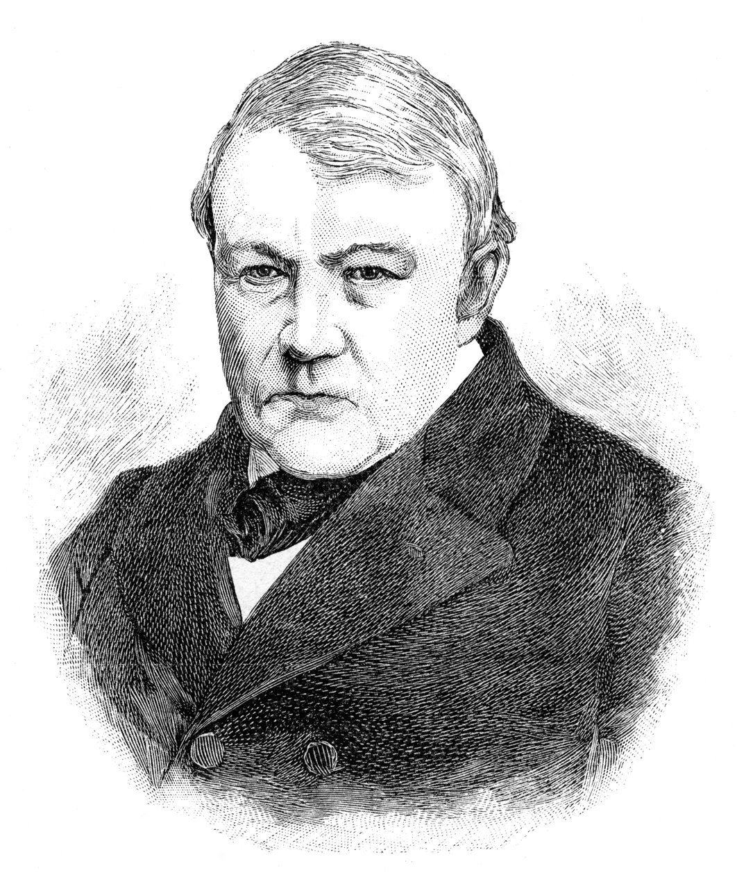 Christian Friedrich Schoenbein 1799-1868, saksalais-sveitsiläinen kemisti, 1900 tekijältä Unbekannt