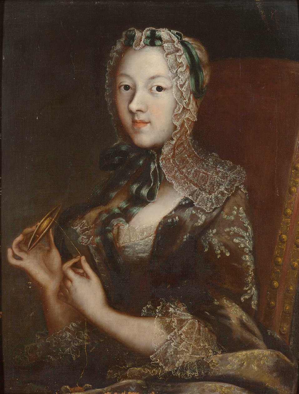 Christine Henriette Hessen-Rotenburgista 1717-1778, Carignanin prinsessa, 1700-luku. tekijältä Unbekannt