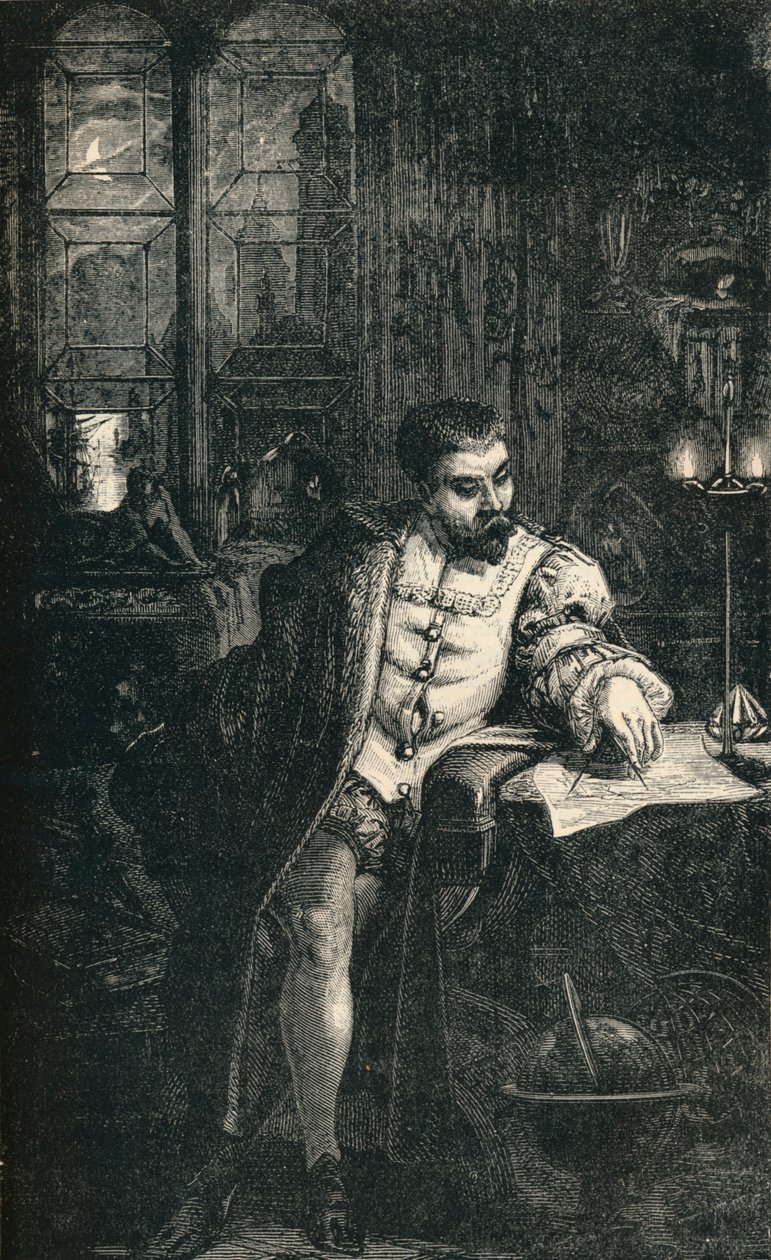 Kristoffer Kolumbus, 1451-1506, c1910 tekijältä Unbekannt