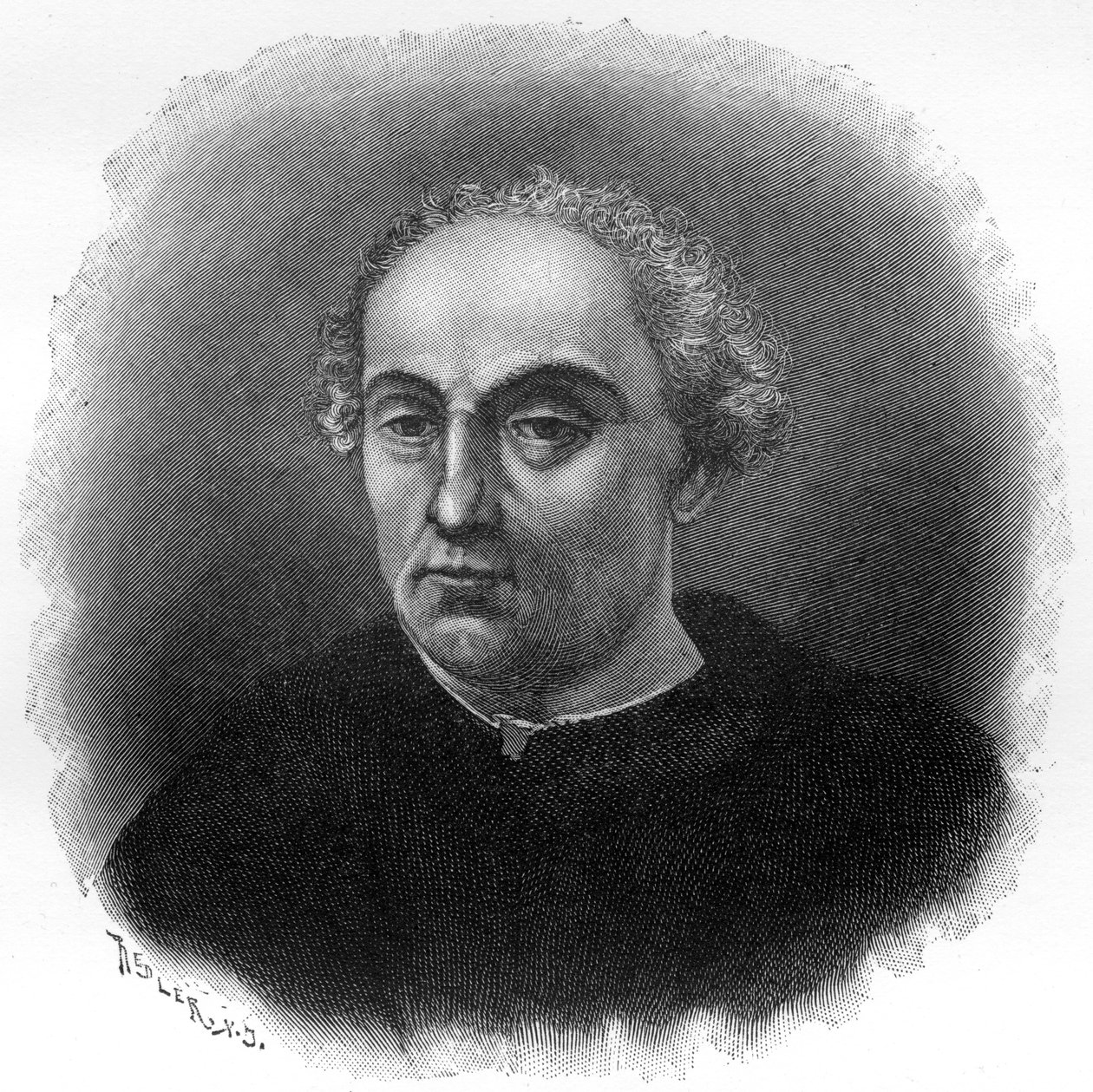 Christopher Columbus, genovalainen navigaattori ja tutkimusmatkailija, 1901 tekijältä Unbekannt