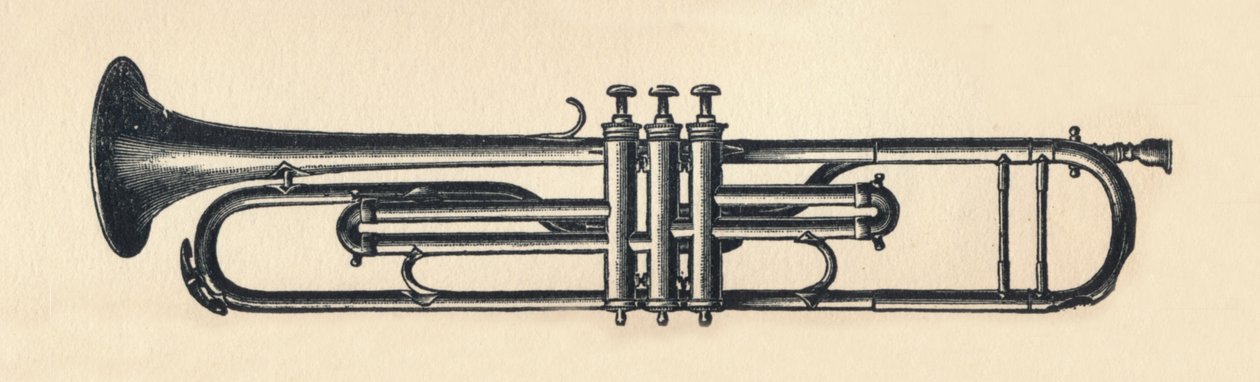 Kromaattinen trumpetti, 1895. tekijältä Unbekannt