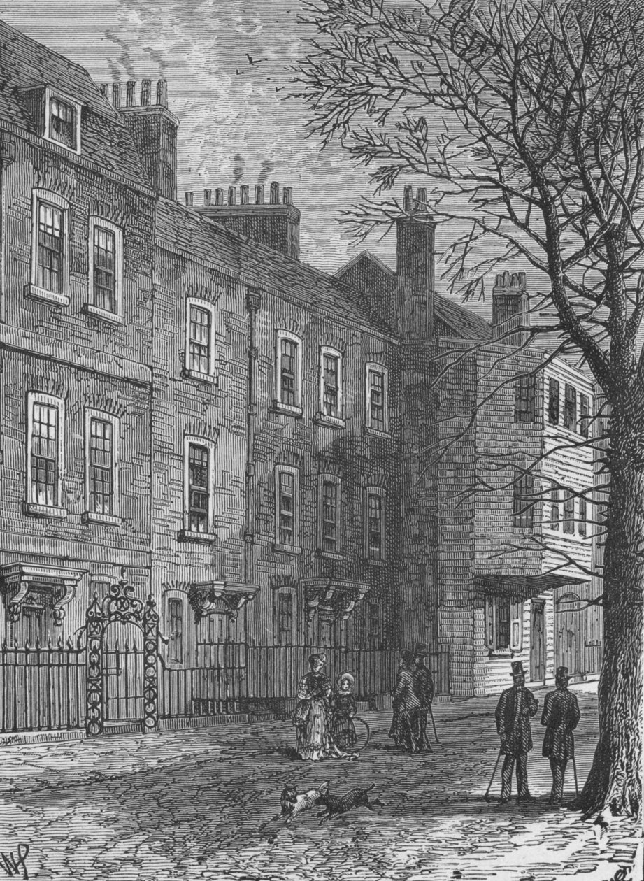 Church Row, Hampstead, 1890 tekijältä Unbekannt