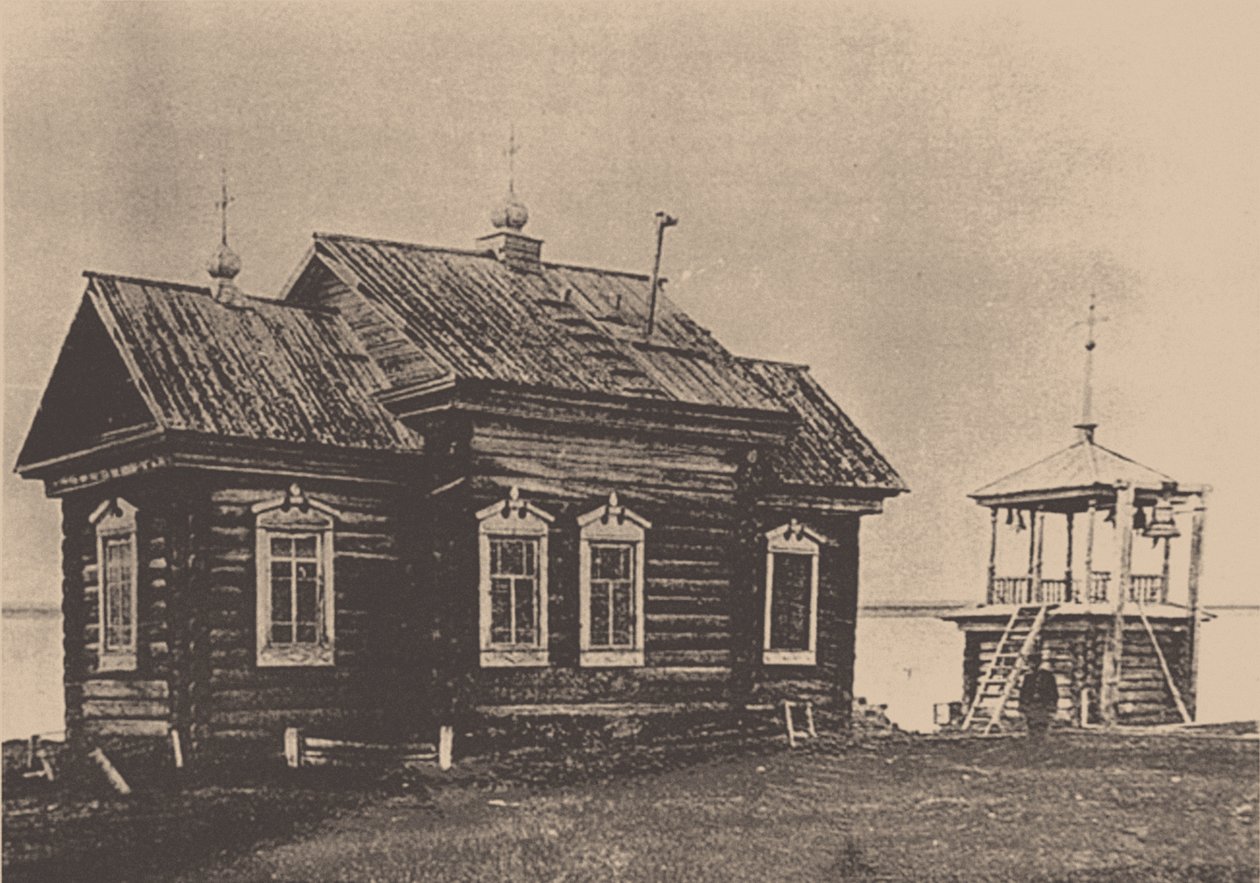 Siunatun Neitsyt Marian esittelykirkko, Dudinka, 1910-luku tekijältä Unbekannt
