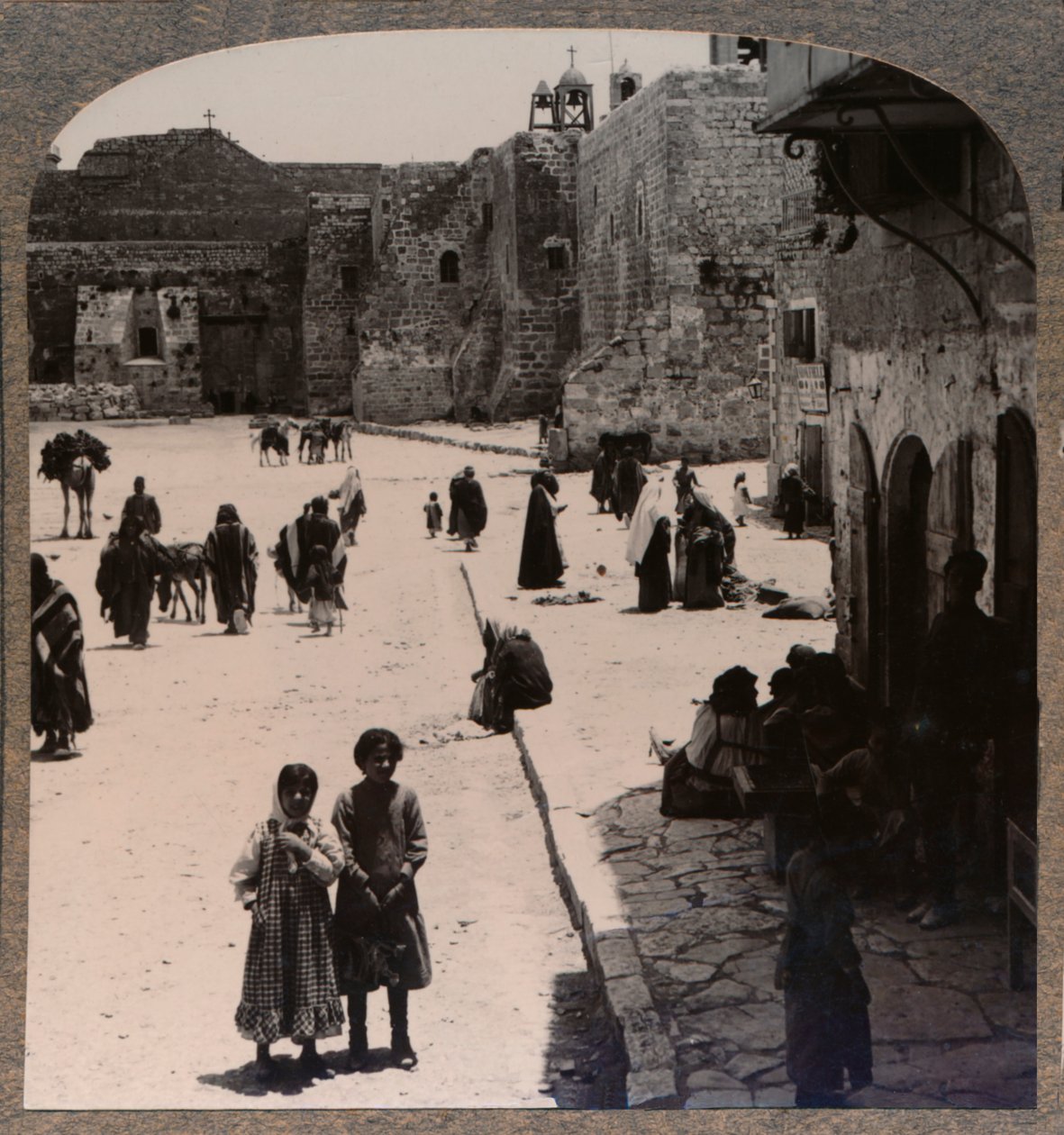 Syntymäkirkko, Betlehem, 1900 tekijältä Unbekannt