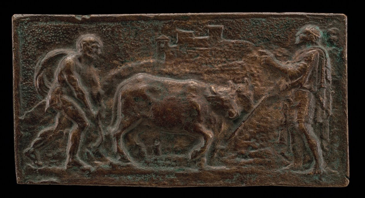 Cincinnatus Ploughissa, 1500-luvun loppu. tekijältä Unbekannt