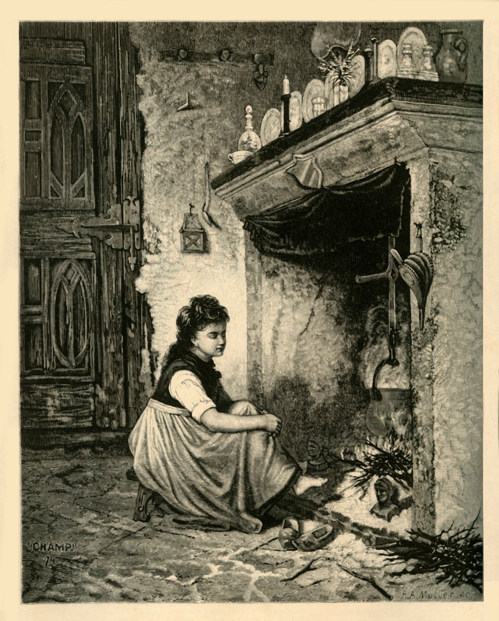 Tuhkimo, 1883. tekijältä Unbekannt