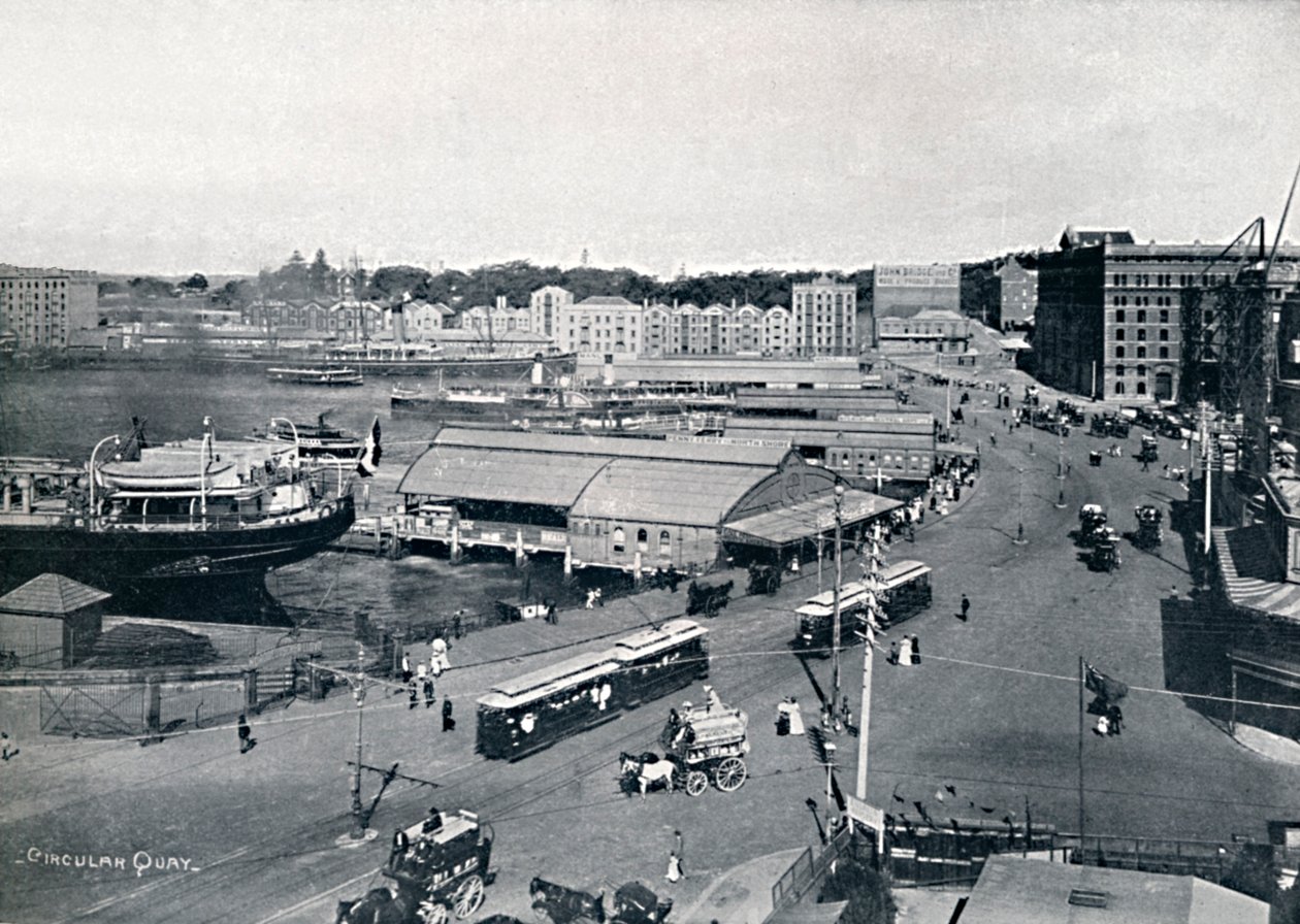 Circular Quay, c1900. tekijältä Unbekannt