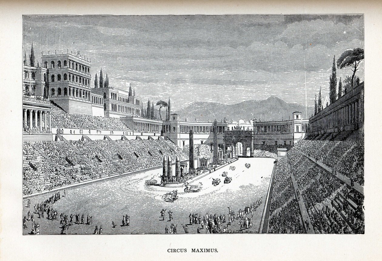 Circus Maximus, 1882 tekijältä Unbekannt