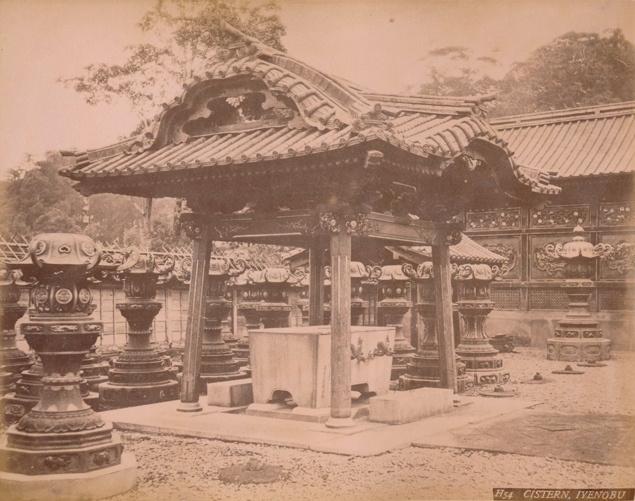 Vesisäiliö, Iyenobu, 1890-1900 tekijältä Unbekannt