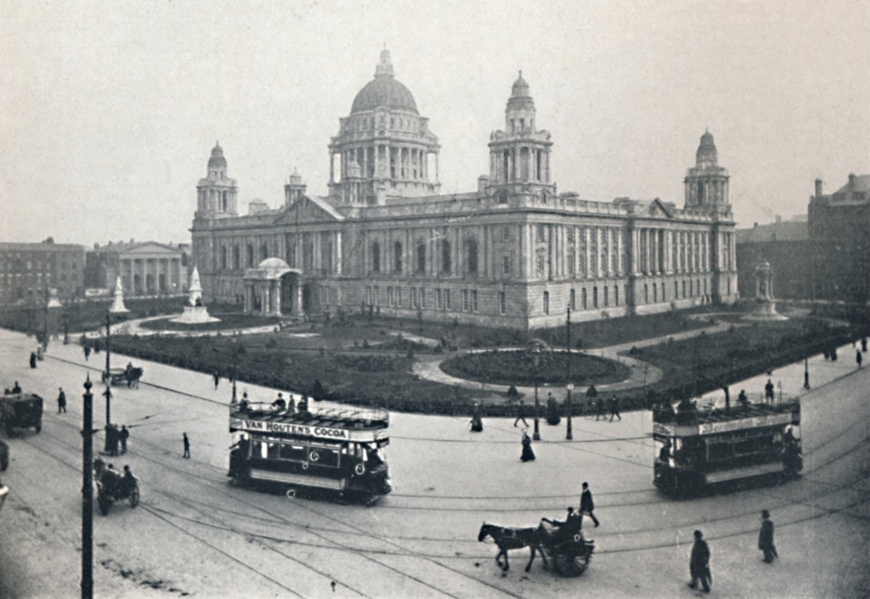 Kaupungintalo, Belfast, 1917 tekijältä Unbekannt