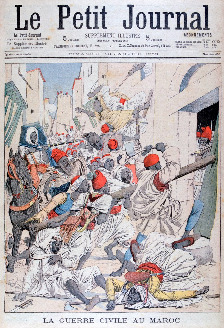 Sisällissota Marokossa, 1903 tekijältä Unbekannt