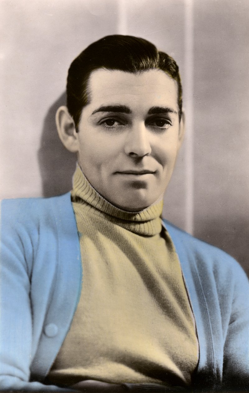 Clark Gable 1901-1960, yhdysvaltalainen näyttelijä, 1900-luku tekijältä Unbekannt