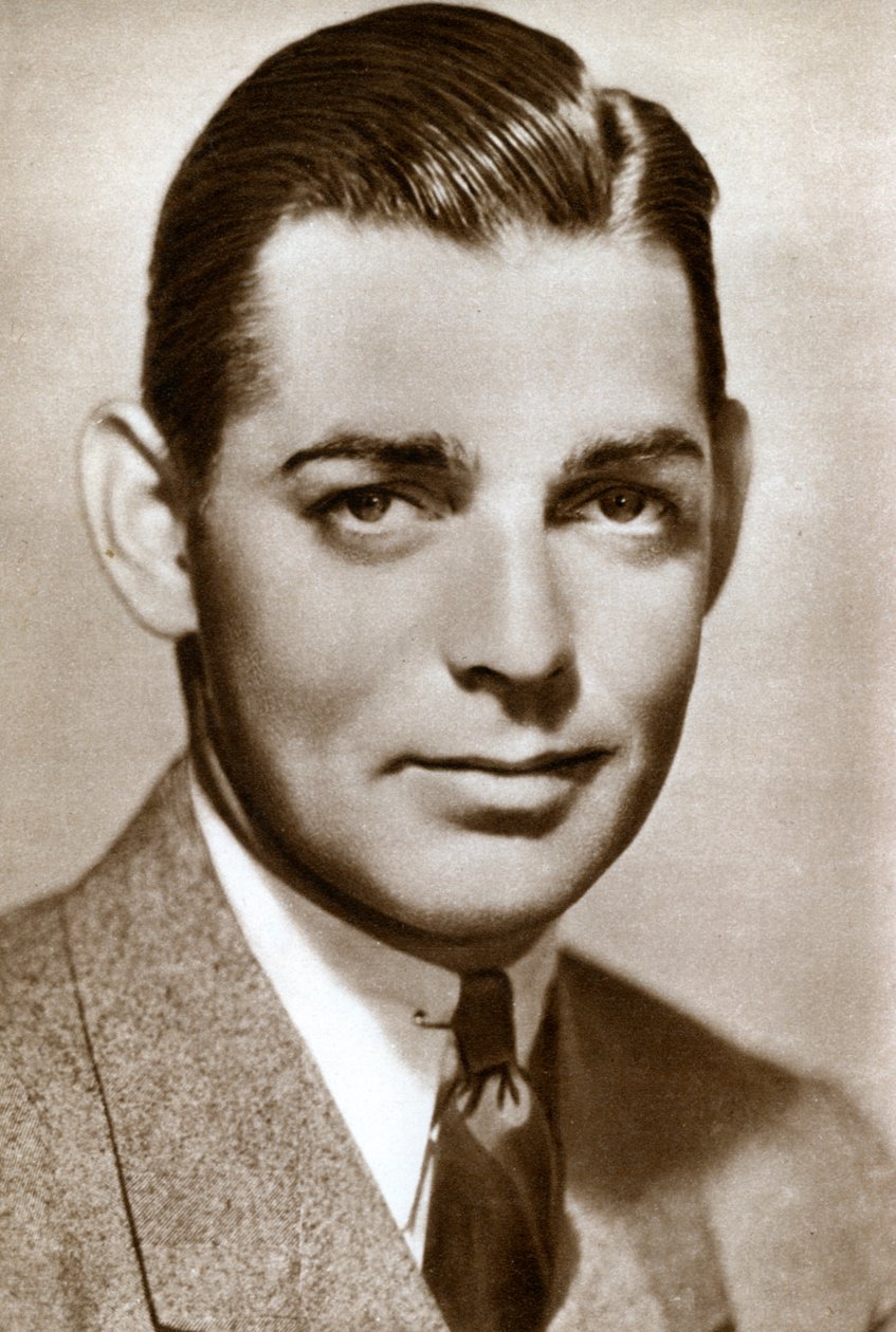 Clark Gable, yhdysvaltalainen näyttelijä, 1933 tekijältä Unbekannt