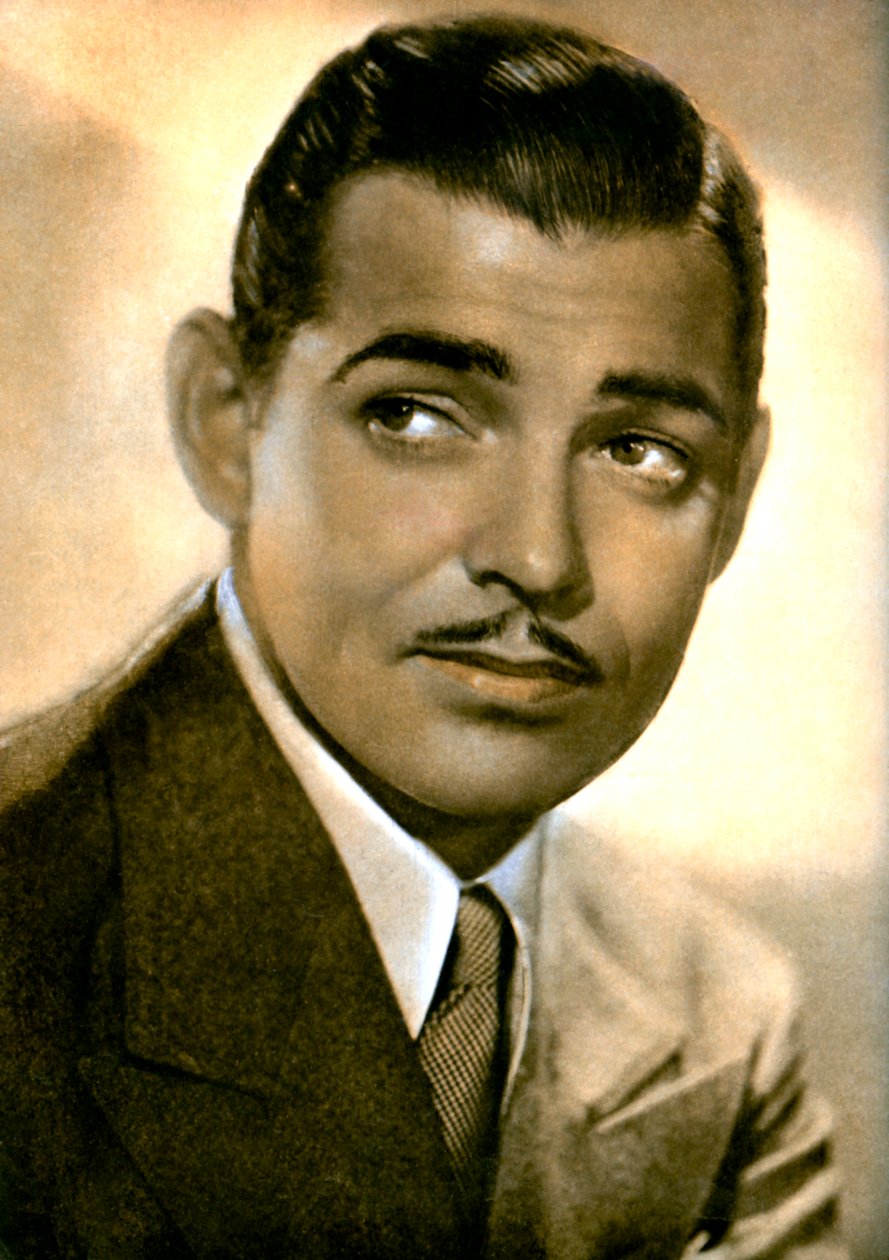 Clark Gable, yhdysvaltalainen näyttelijä, 1934-1935 tekijältä Unbekannt