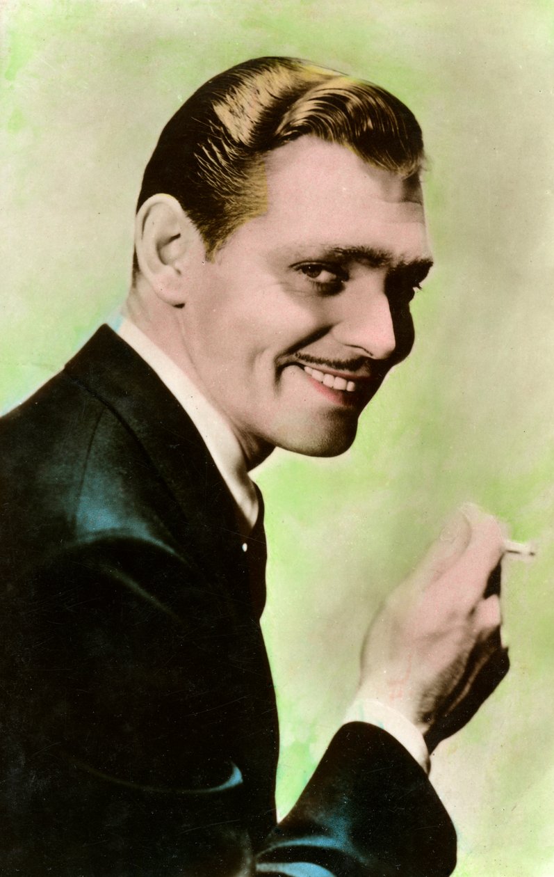 Clark Gable, yhdysvaltalainen näyttelijä, 1900-luku tekijältä Unbekannt
