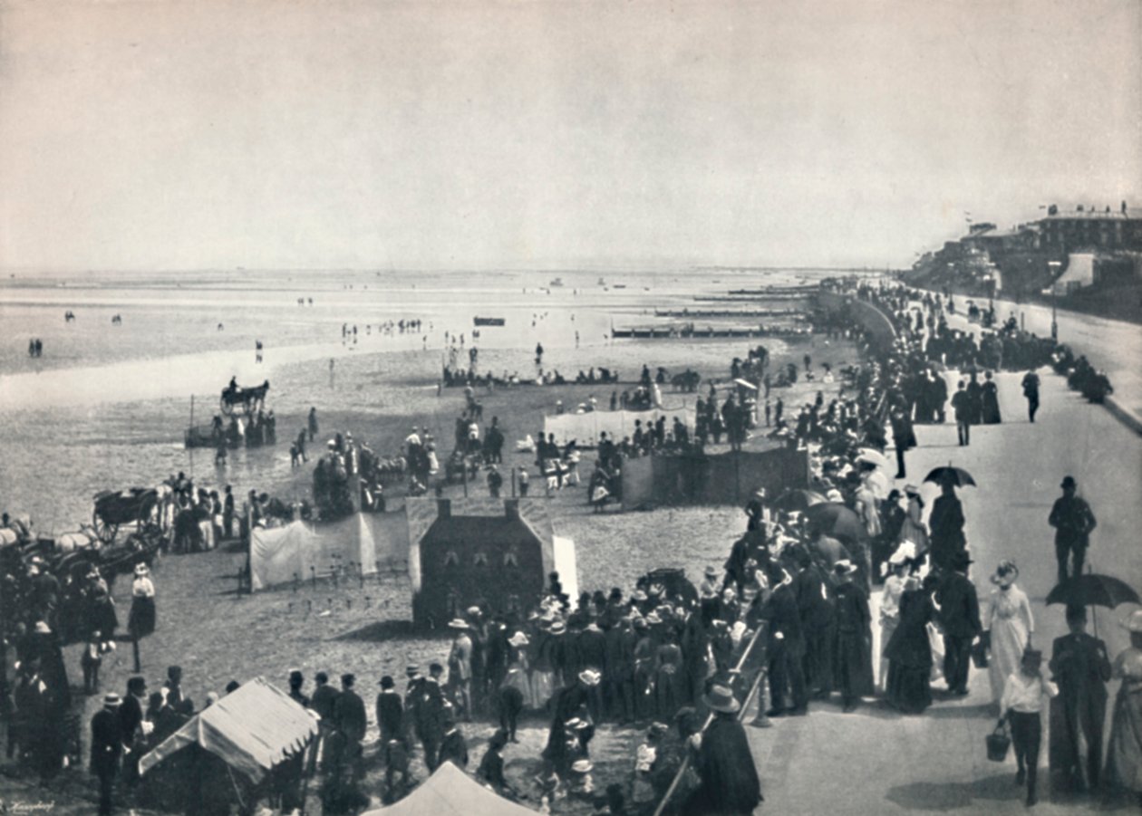 Cleethorpes - Näkymä hiekkaan, 1895 tekijältä Unbekannt