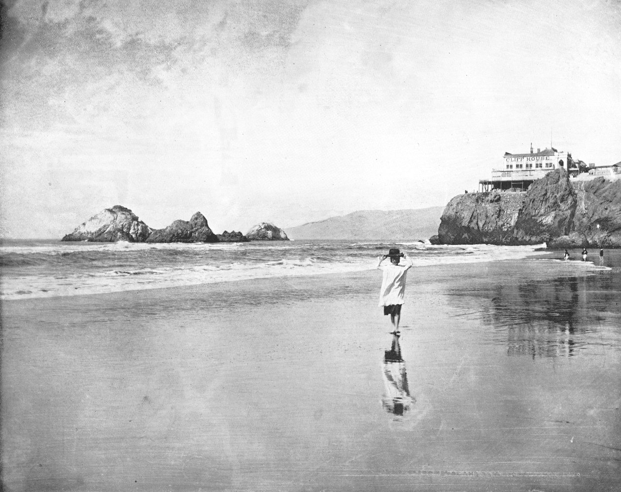 Cliff House and Seal Rocks, San Francisco, Kalifornia, USA, c1900. tekijältä Unbekannt