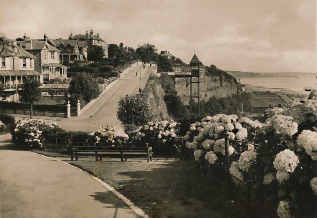 Cliff Road, Shanklin, I.W., 1920. tekijältä Unbekannt