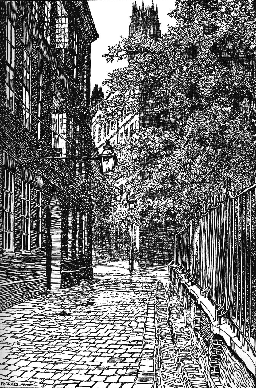 Cliffords Inn, Looking North, 1903 tekijältä Unbekannt