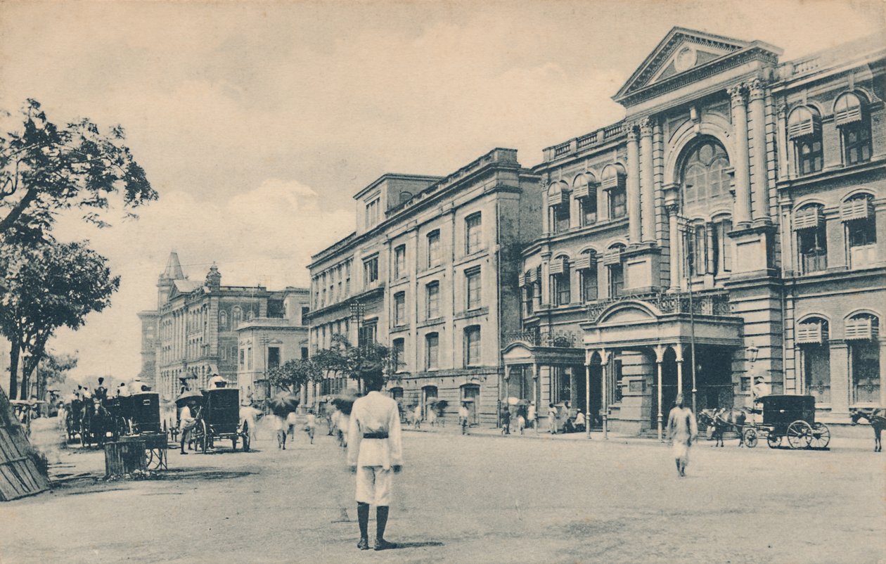Clive Street, Kalkutta, 1905. tekijältä Unbekannt