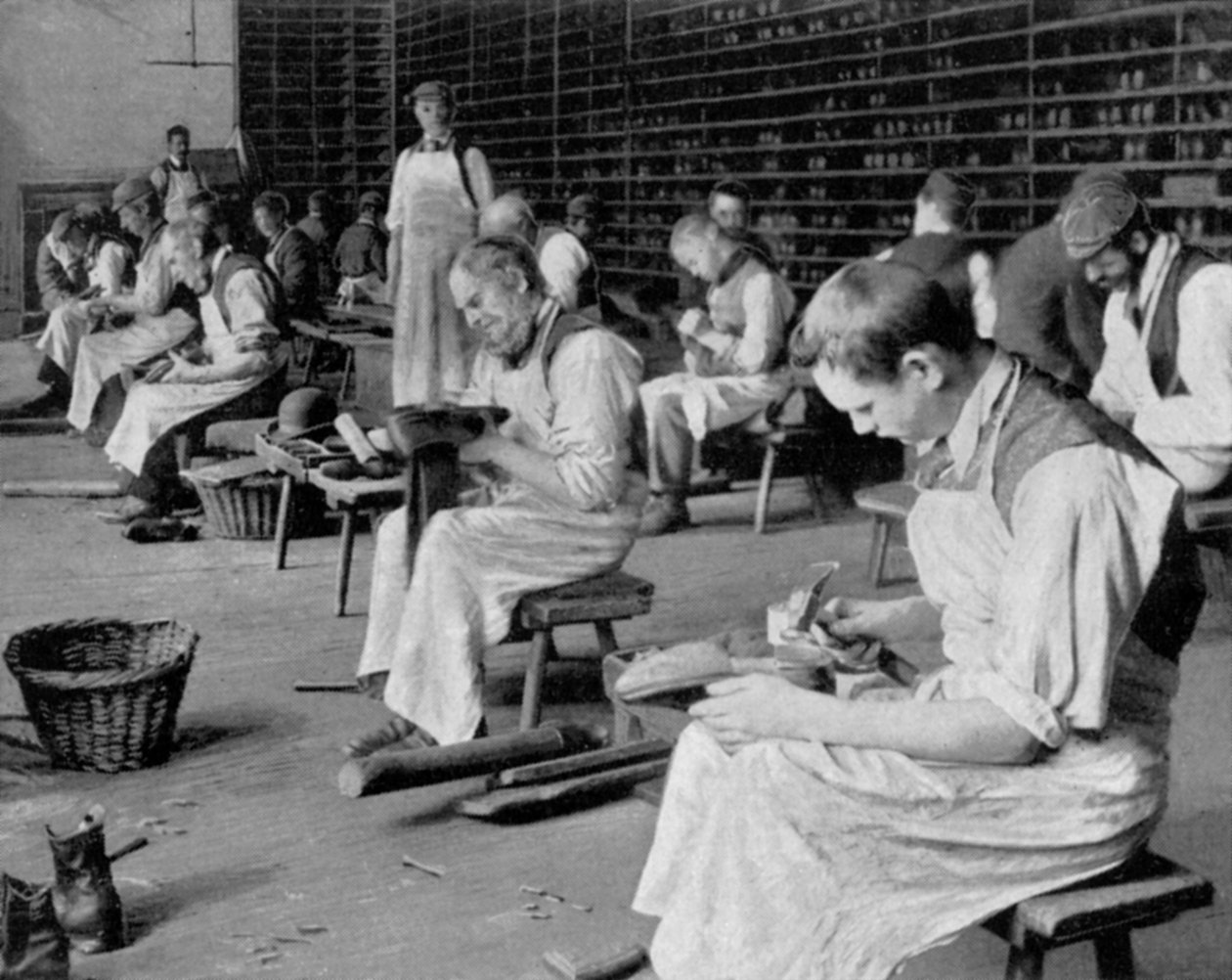 Cobbling, Earlswood Asylum, Reigate, 1904 tekijältä Unbekannt