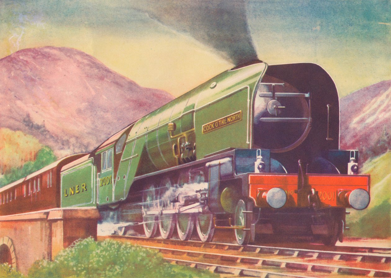 Cock O The North Locomotive, L.N.E.R., Highlands, 1940 tekijältä Unbekannt