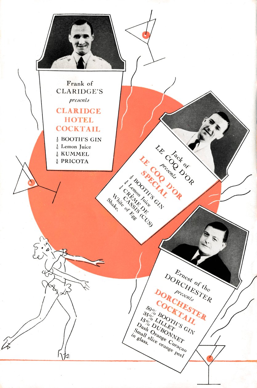 Cocktailreseptejä, 1935 1935. tekijältä Unbekannt