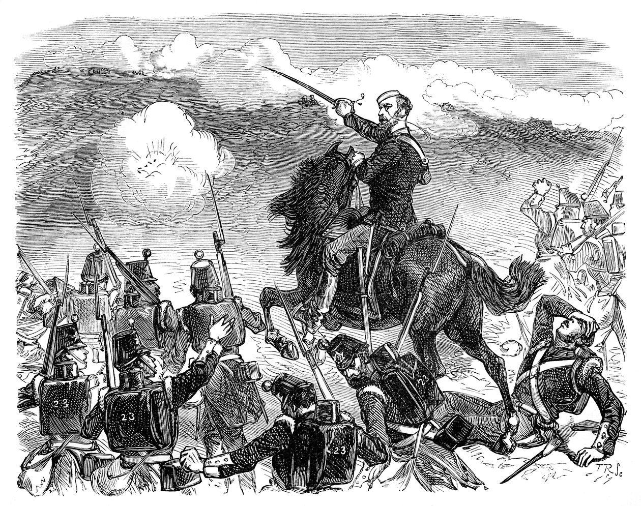 Codringtons-prikaati Alman taistelussa, Krimin sota, 1850-luku, 1888 tekijältä Unbekannt