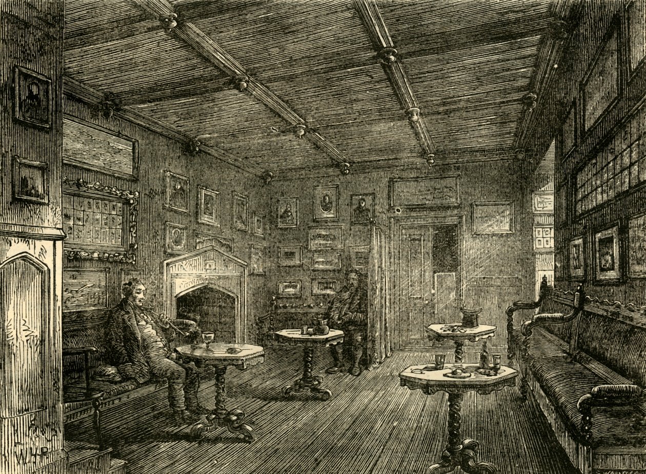 Kahvihuone St. Johns Gatessa, c1872. tekijältä Unbekannt