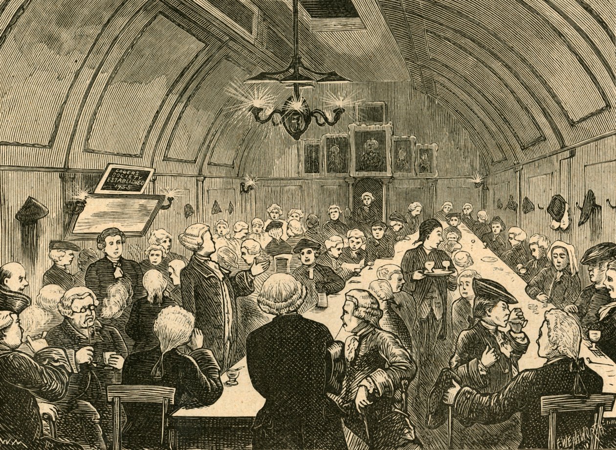 Cogers Hall, vanhasta vedos, 1897. tekijältä Unbekannt