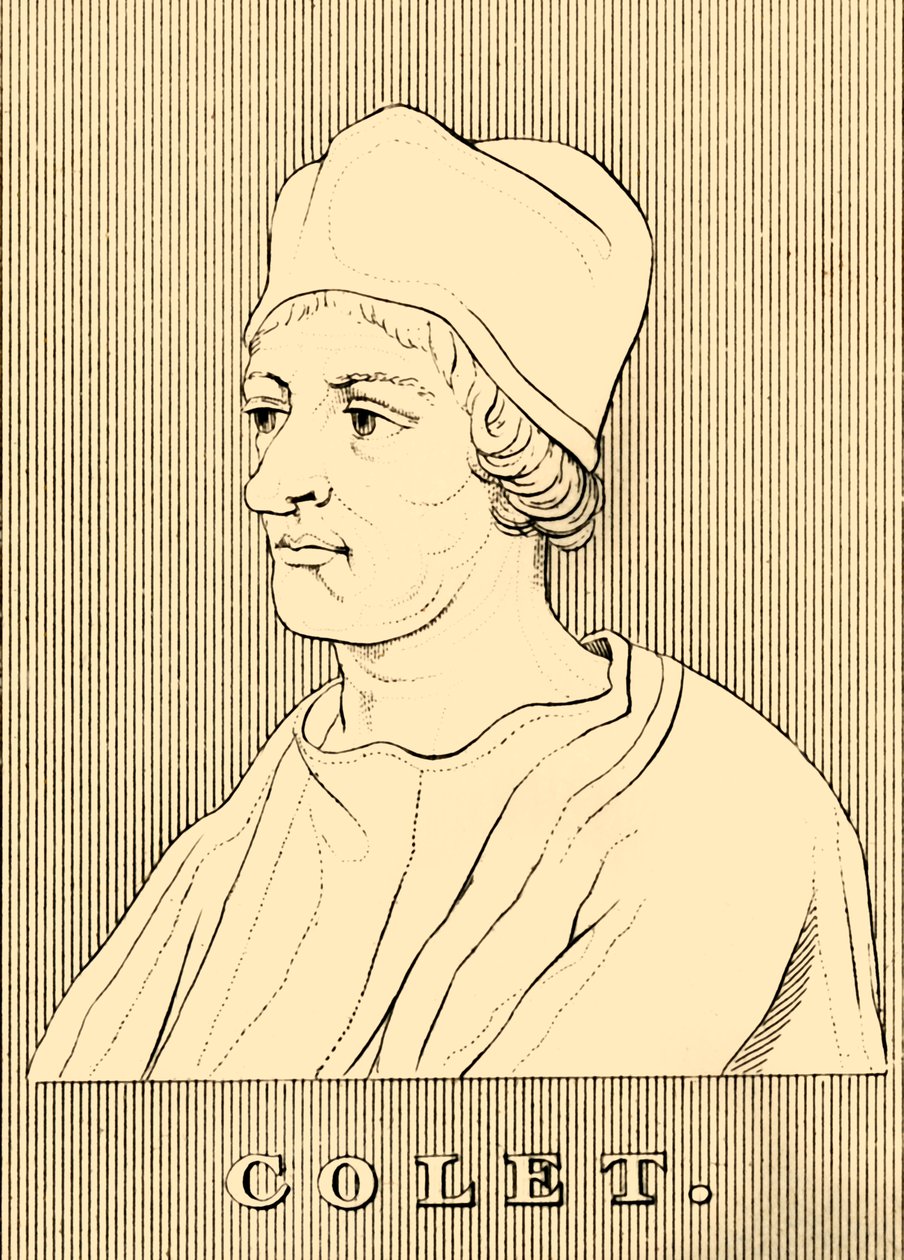 Colet, 1467-1519, 1830. tekijältä Unbekannt