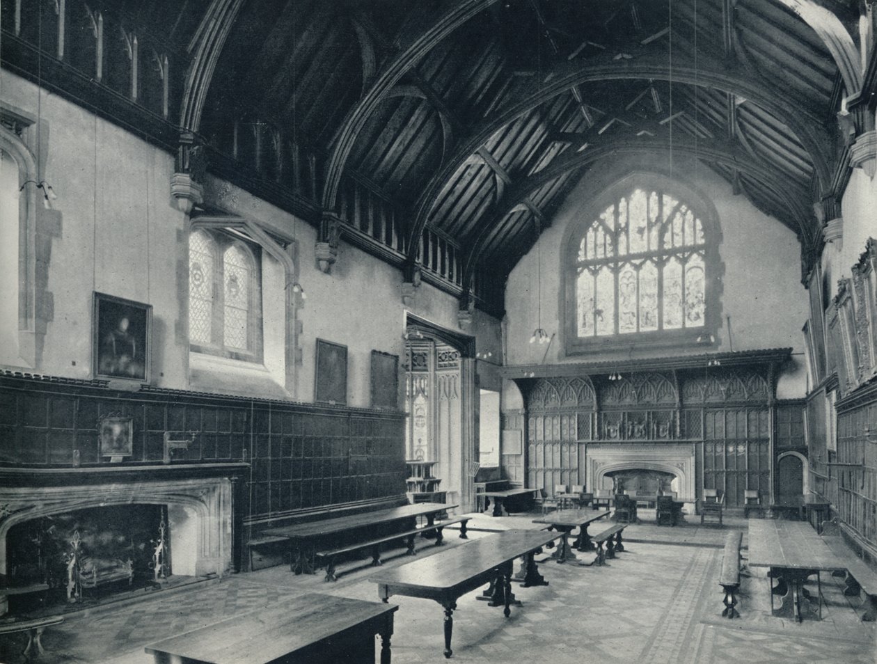 College Hall, Looking West, 1926 tekijältä Unbekannt