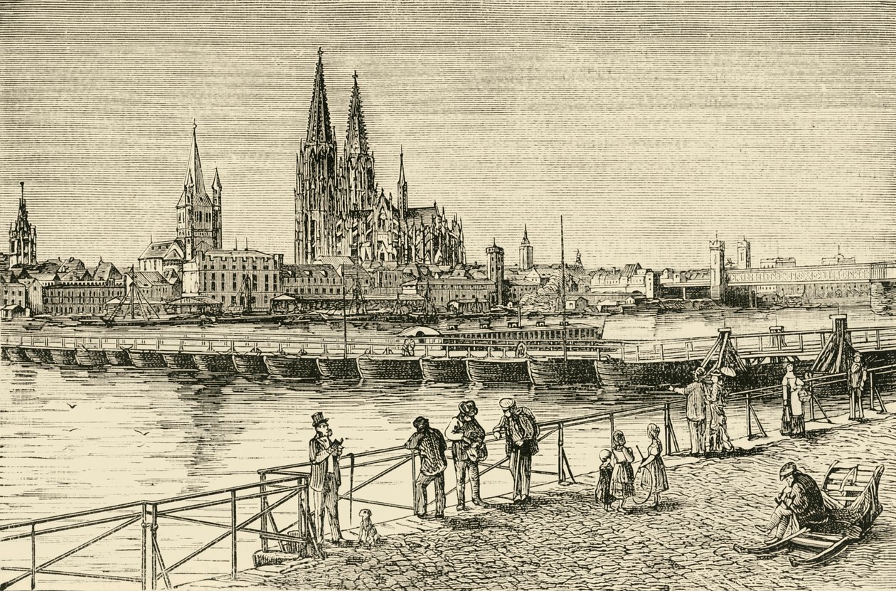 Köln, 1890. tekijältä Unbekannt