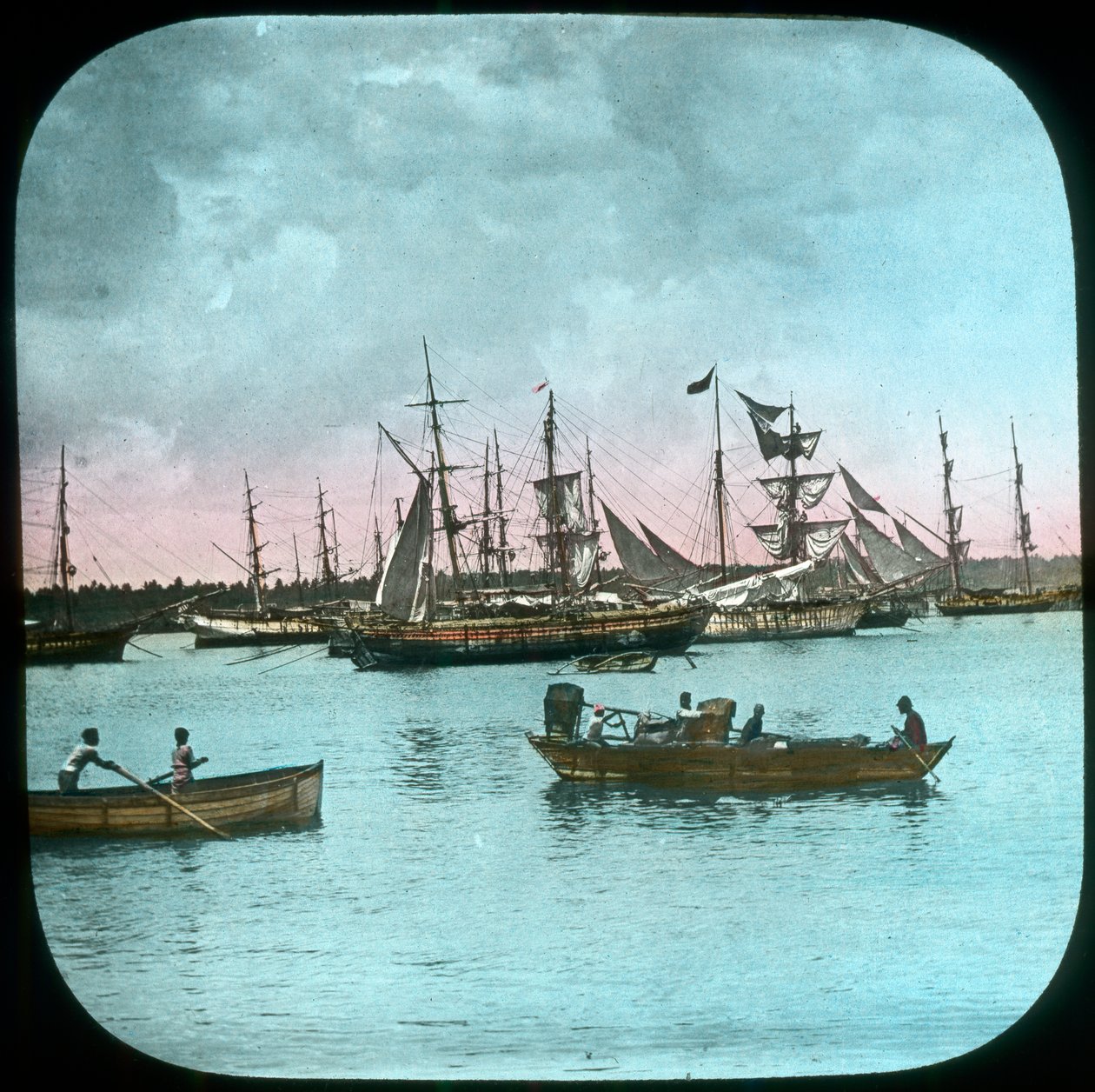 Colombon satama, Ceylon, 1800-luvun loppu tai 1900-luvun alku tekijältä Unbekannt