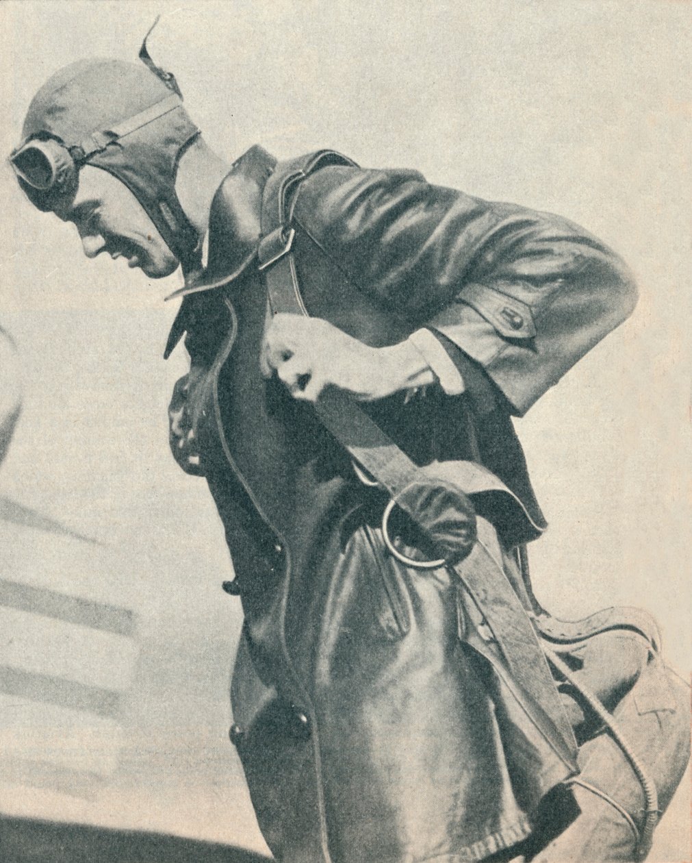 Eversti Charles A Lindbergh, yhdysvaltalainen lentäjä, 1931 c1937 tekijältä Unbekannt