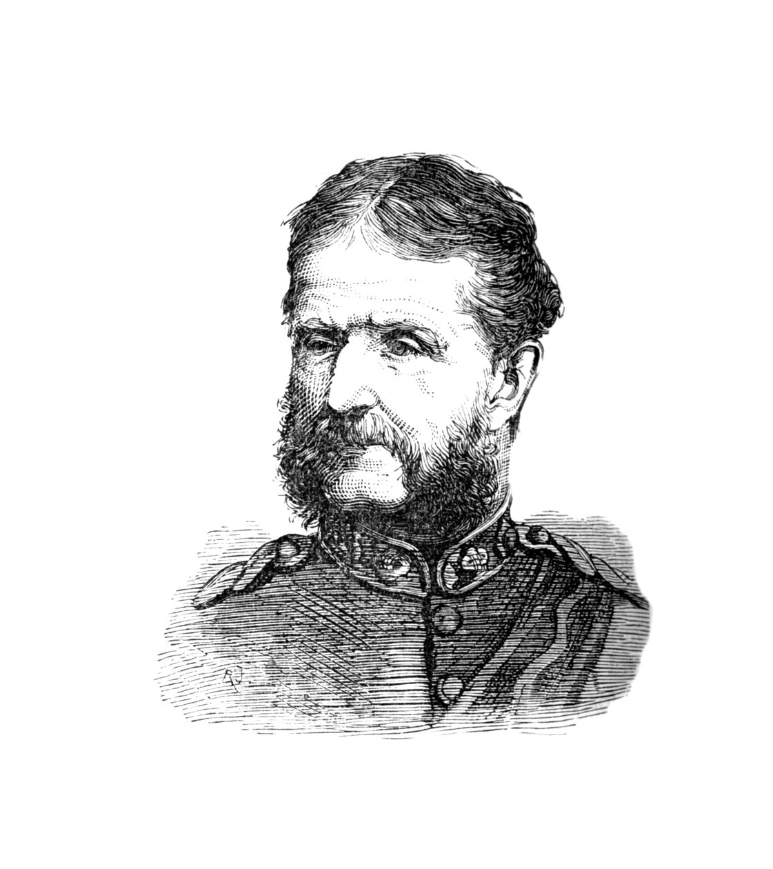 Eversti Nugent, kuninkaallisten insinöörien komentaja, c1882 tekijältä Unbekannt