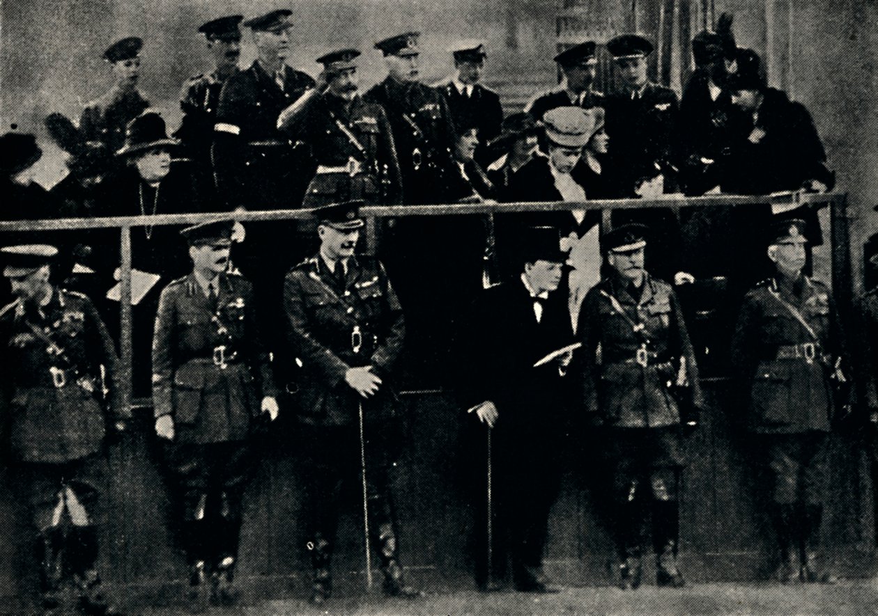 Siirtomaajoukot marssivat Lontoon läpi, 1919, 1945. tekijältä Unbekannt