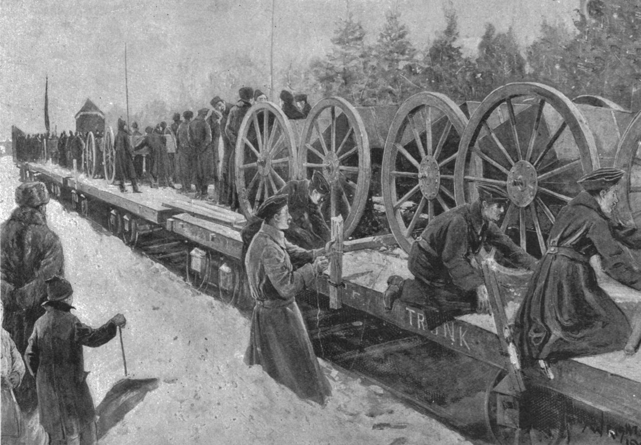 Siirtomaajoukot Etelä-Afrikalle, 1900: Kanadan tykistö osallistuu Ottawaan, 1901. tekijältä Unbekannt