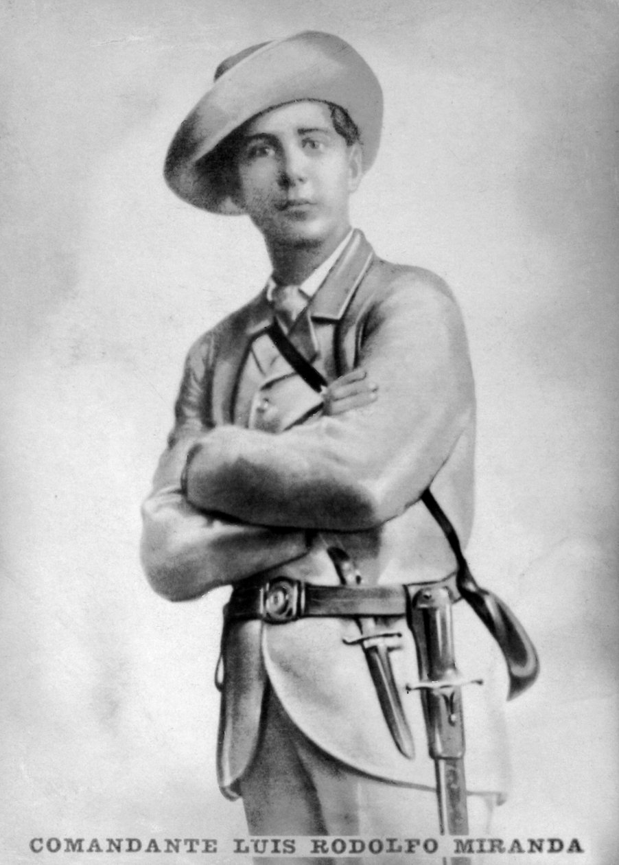 Comandante Luis Rodolfo Miranda, Kuuban vapautusarmeijan komentaja, c1910 tekijältä Unbekannt