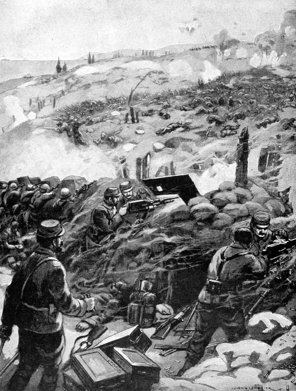 Taistelu Dardanelleilla, Achi Baba, 1915 tekijältä Unbekannt