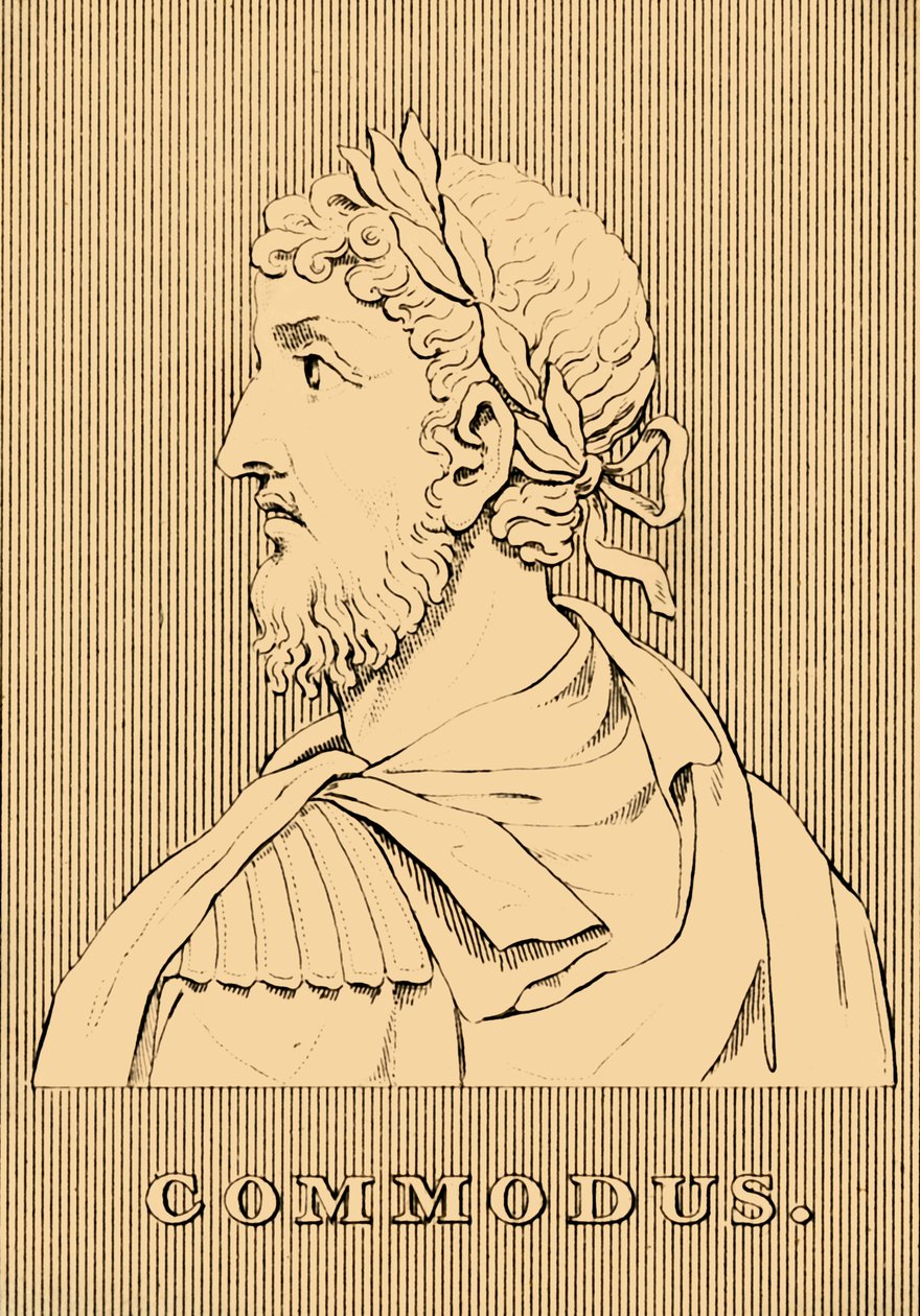Commodus, 161-192 jKr., 1830 tekijältä Unbekannt