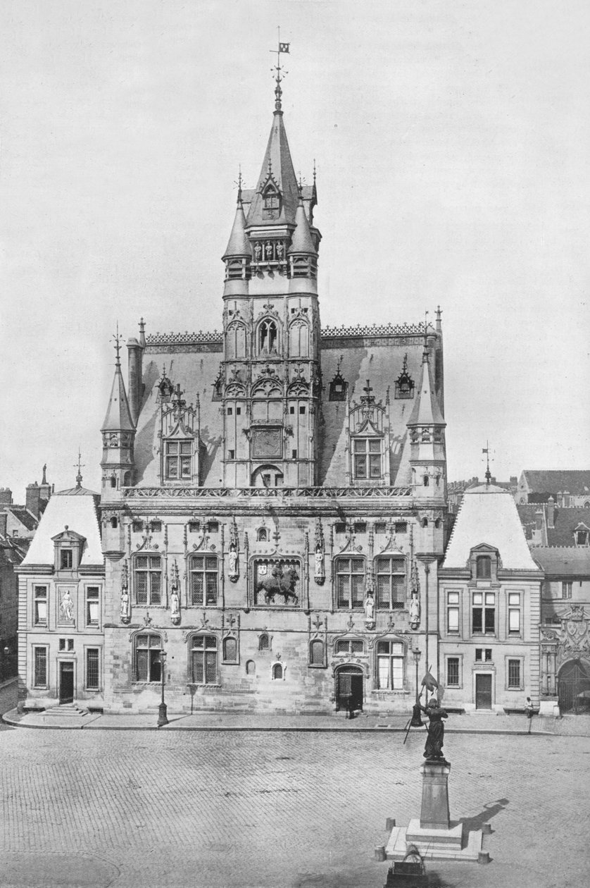 Compiegne: Kaupungintalo, 1914 tekijältä Unbekannt