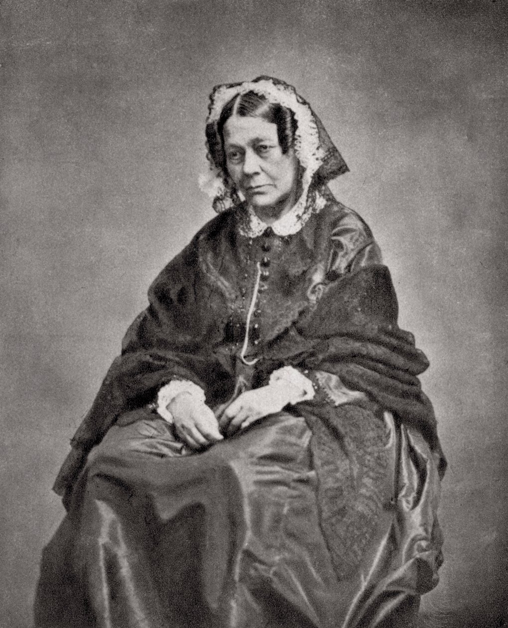 Comtesse de Segur, venäläissyntyinen ranskalainen kirjailija, 1860 tekijältä Unbekannt