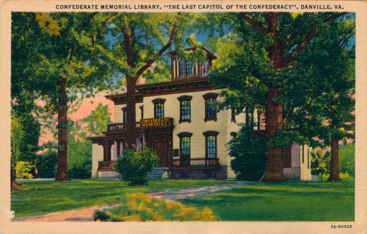 Confederate Memorial Library, Danville, Virginia, 1938 tekijältä Unbekannt