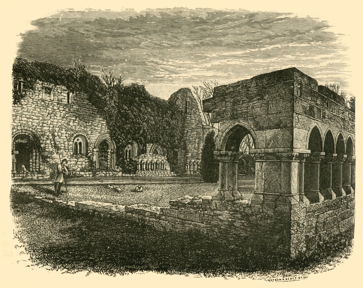 Cong Abbey, 1898. tekijältä Unbekannt