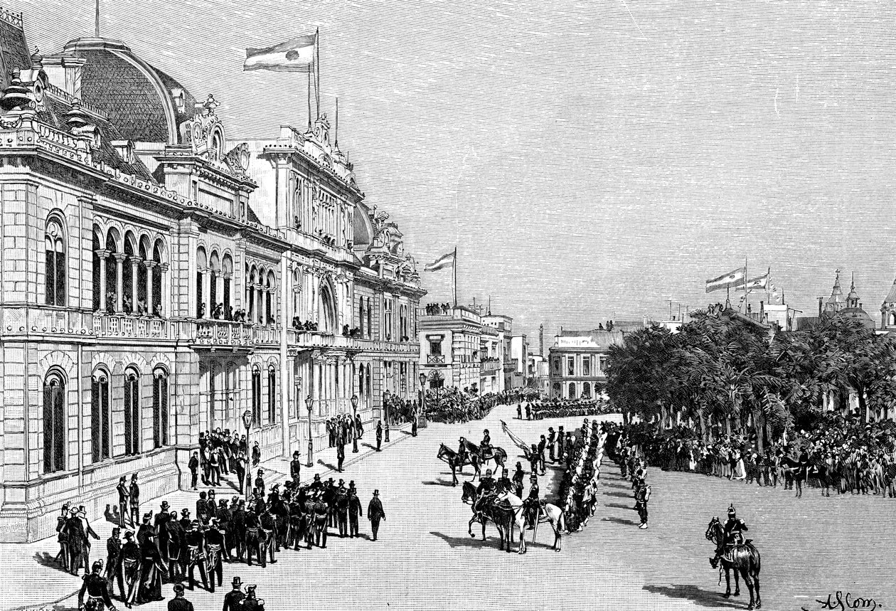 Kongressirakennukset, Buenos Aires, Argentiina, 1895 tekijältä Unbekannt