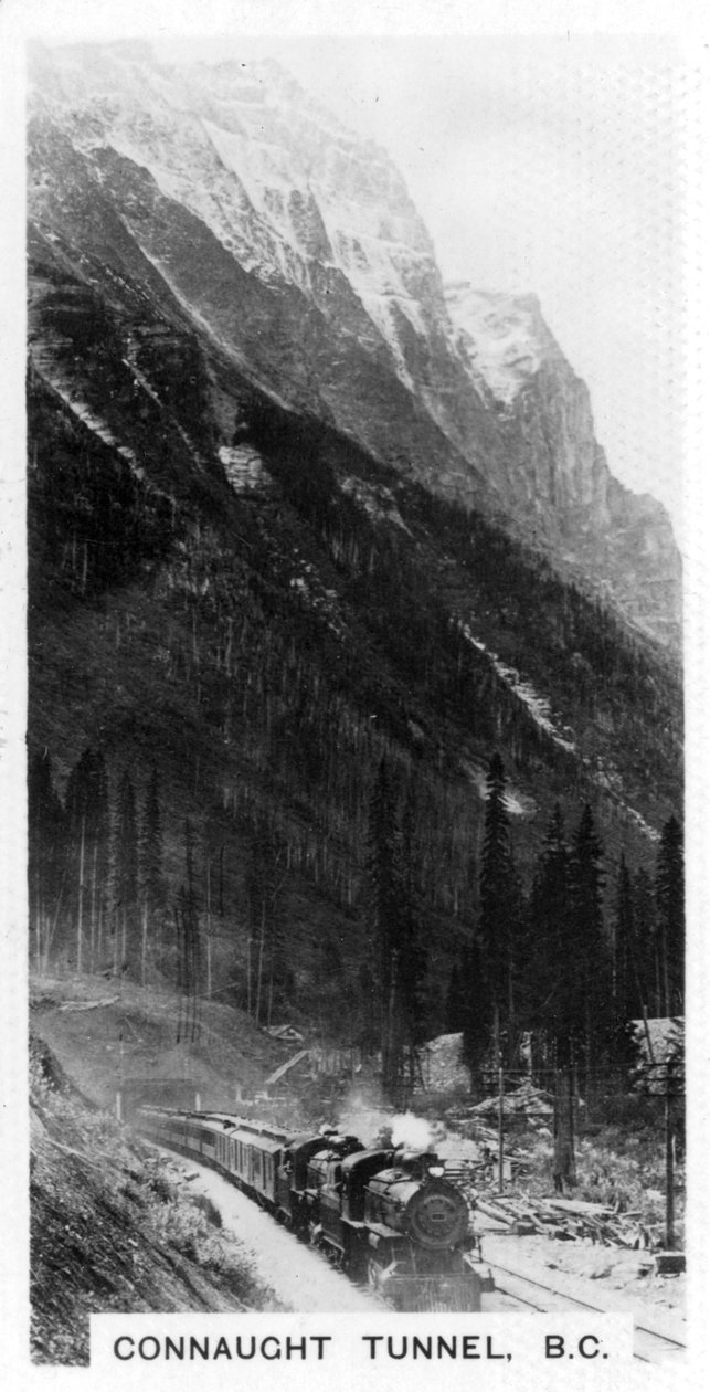 Connaught Tunnel, Brittiläinen Kolumbia, Kanada, 1920-luku tekijältä Unbekannt