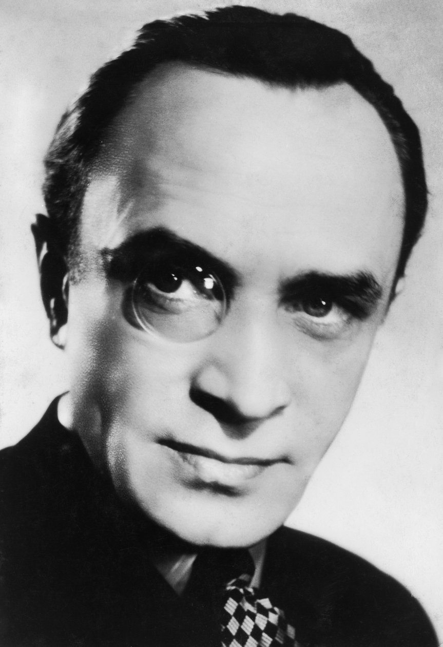 Conrad Veidt 1893-1943, saksalainen näyttelijä, 1930-1940 tekijältä Unbekannt