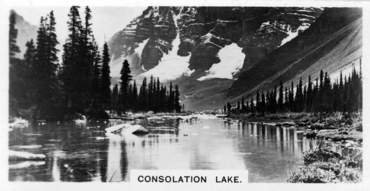 Consolation Lake, Alberta, Kanada, 1920-luku tekijältä Unbekannt
